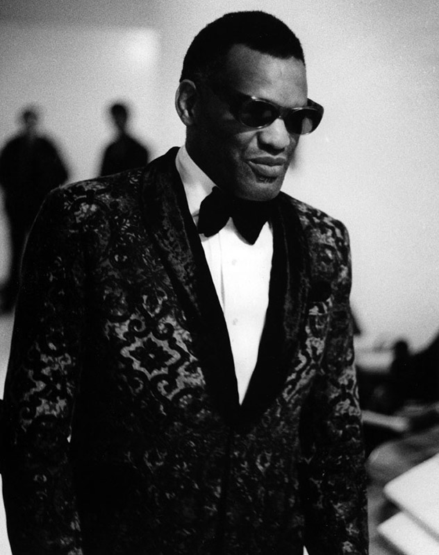 Ray Charles, Backstage, San Francisco, 1971