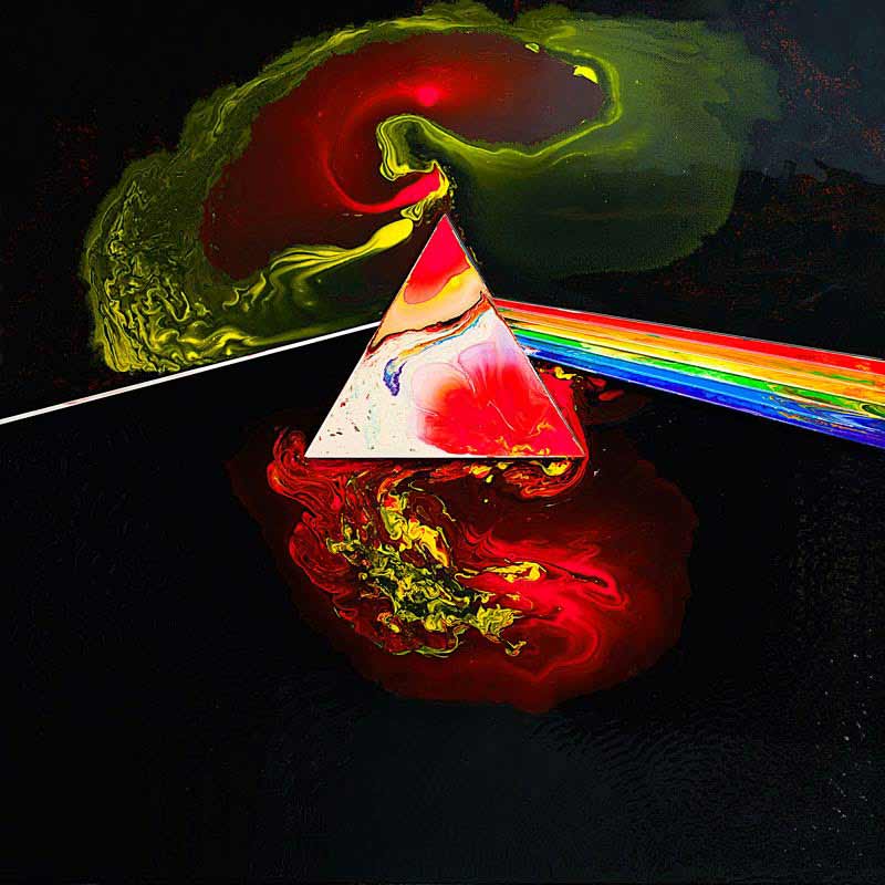 Liquid Dark Side Of The Moon - B, Cape