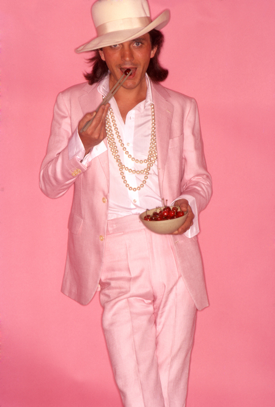 Terence Stamp in Pink Suit, London, 1972