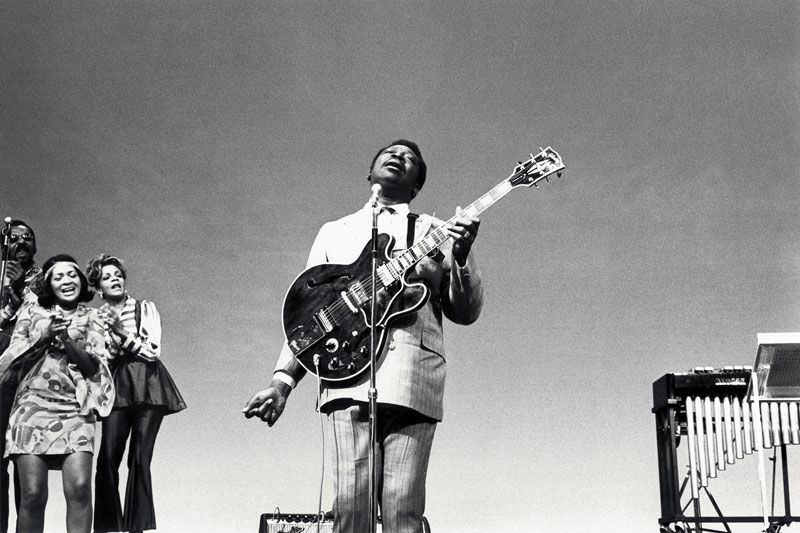 BB King Performing - Just a Little Bit of Love on Music Scene, ABC Studios, Los Angeles, 1969