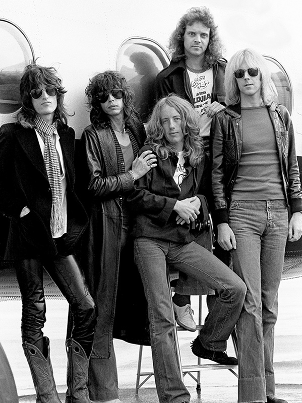 Aerosmith Group Portrait, Hamburg, 1977