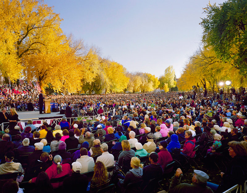 Barack Obama, Early Vote For Change Rally, Ft Collins, CO, 2008