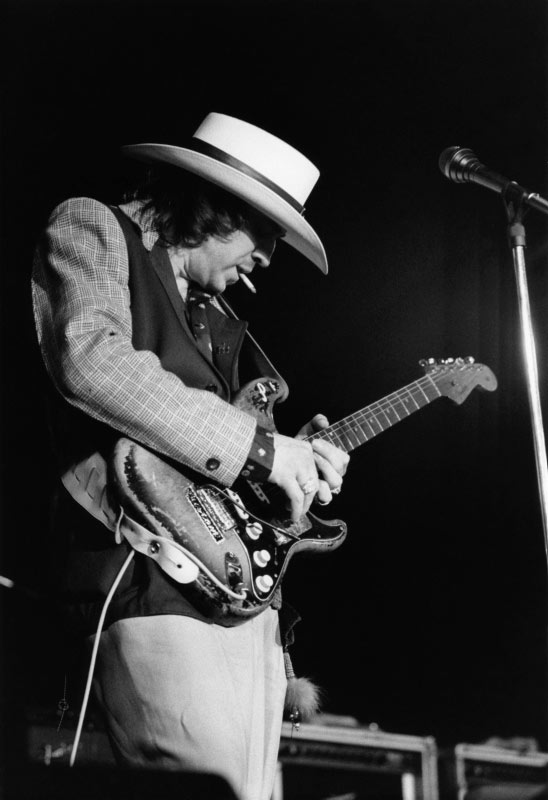 Stevie Ray Vaughan Onstage at the New Orleans Jazz Festival, 1985