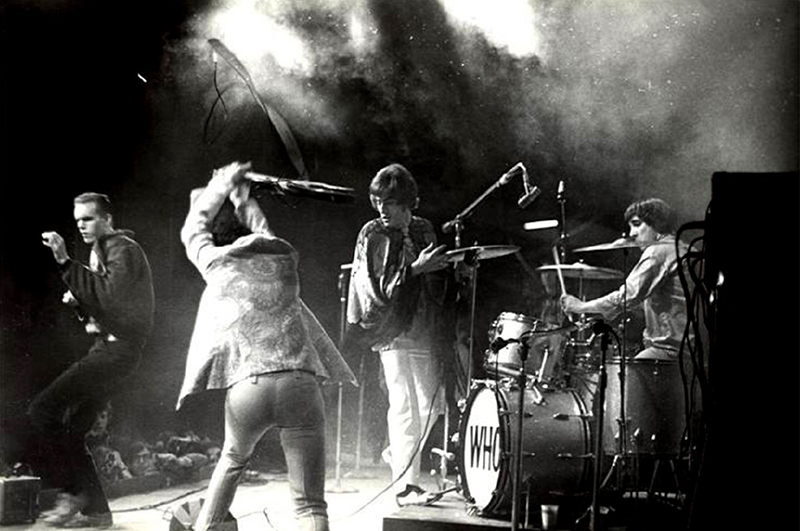 The Who Performing at Monterey Pop, 1967