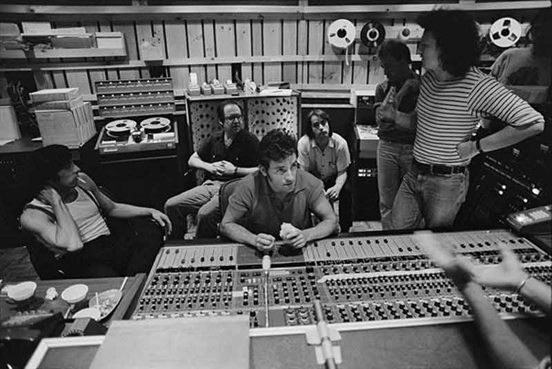Bruce Springsteen in Studio, NYC, 1979