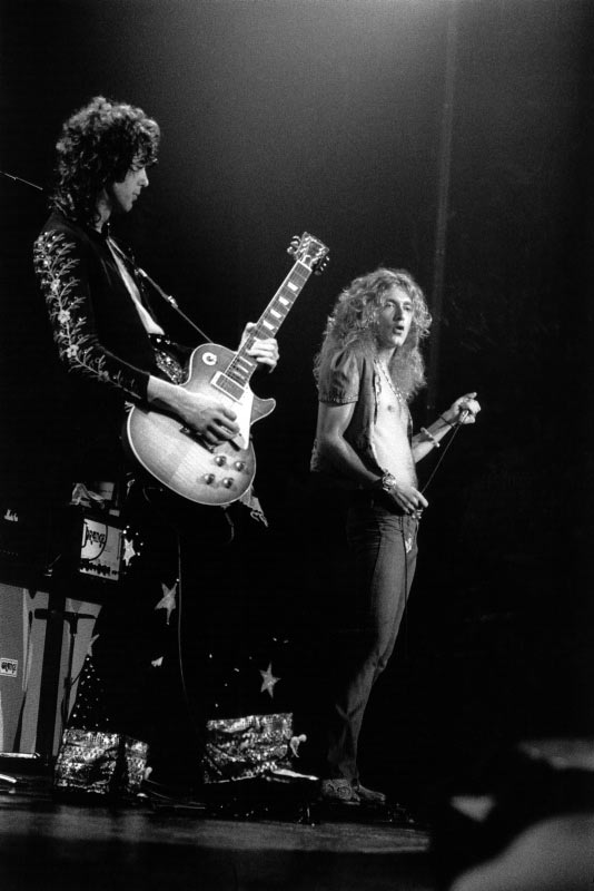 Led Zeppelin Onstage, Madison Square Garden, NY, 1973