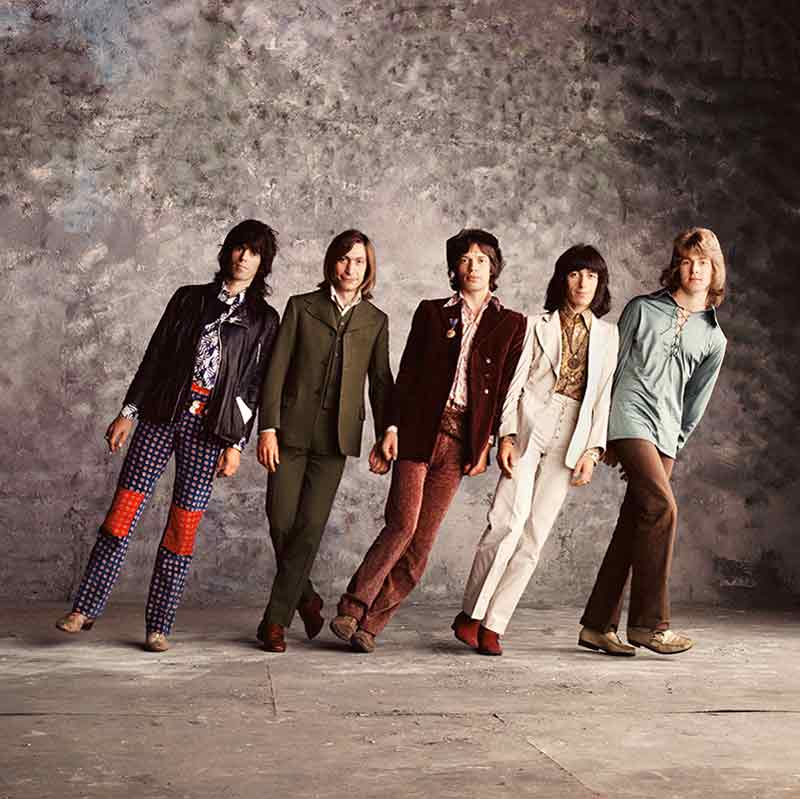 The Rolling Stones, Sticky Fingers - Falling Stones, London, 1971