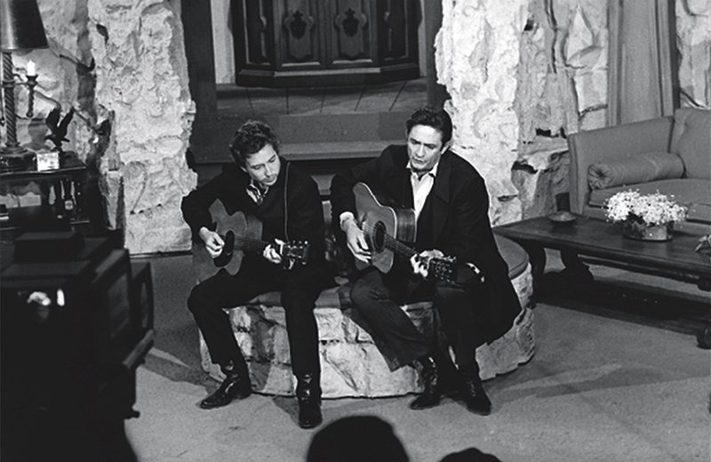 Johnny Cash and Bob Dylan, Performance, 1969