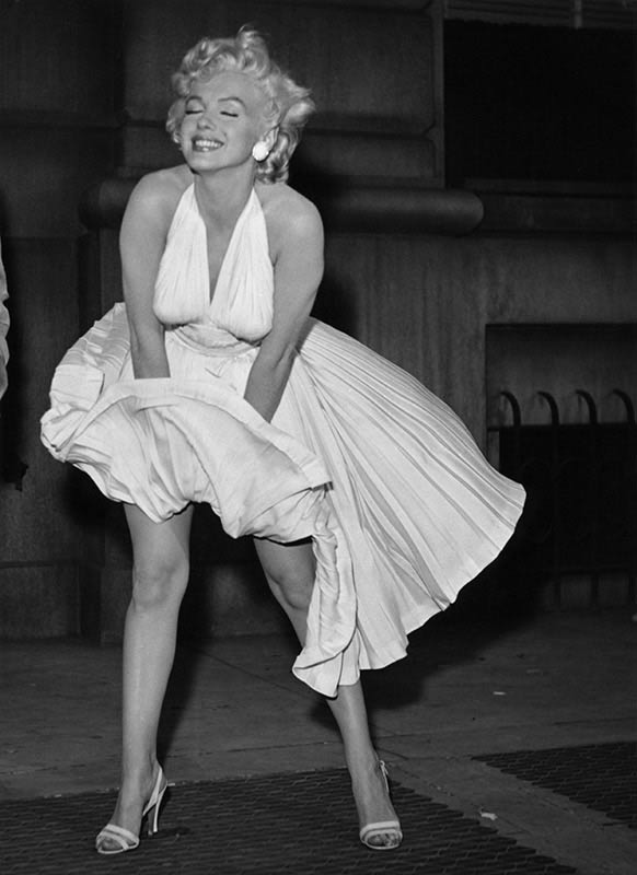 Marilyn Monroe in White II, The Seven Year Itch, 1954