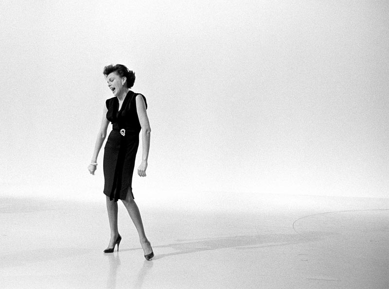 Judy Garland in White, June, 1963