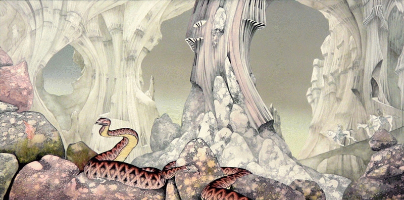Yes, Relayer Album Cover, 1974