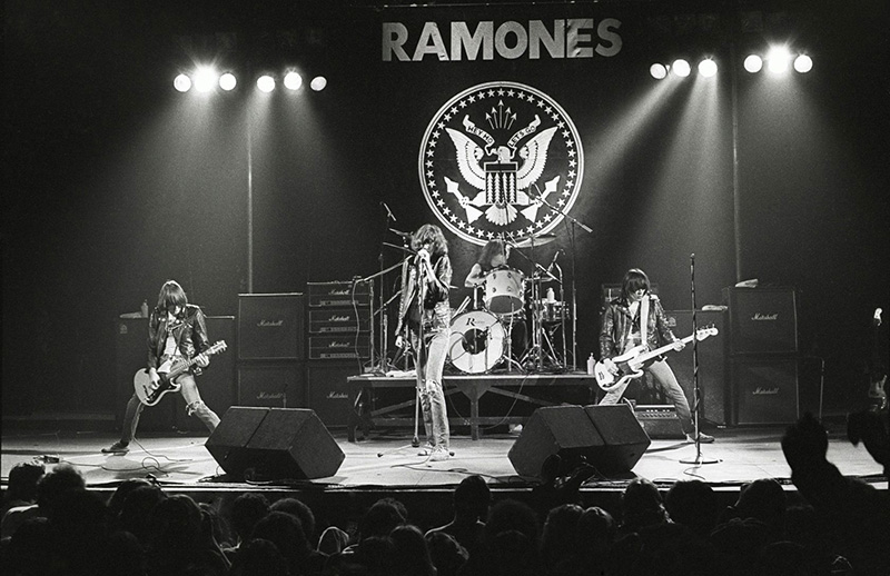 The Ramones Onstage at the Palladium, NYC, 1978