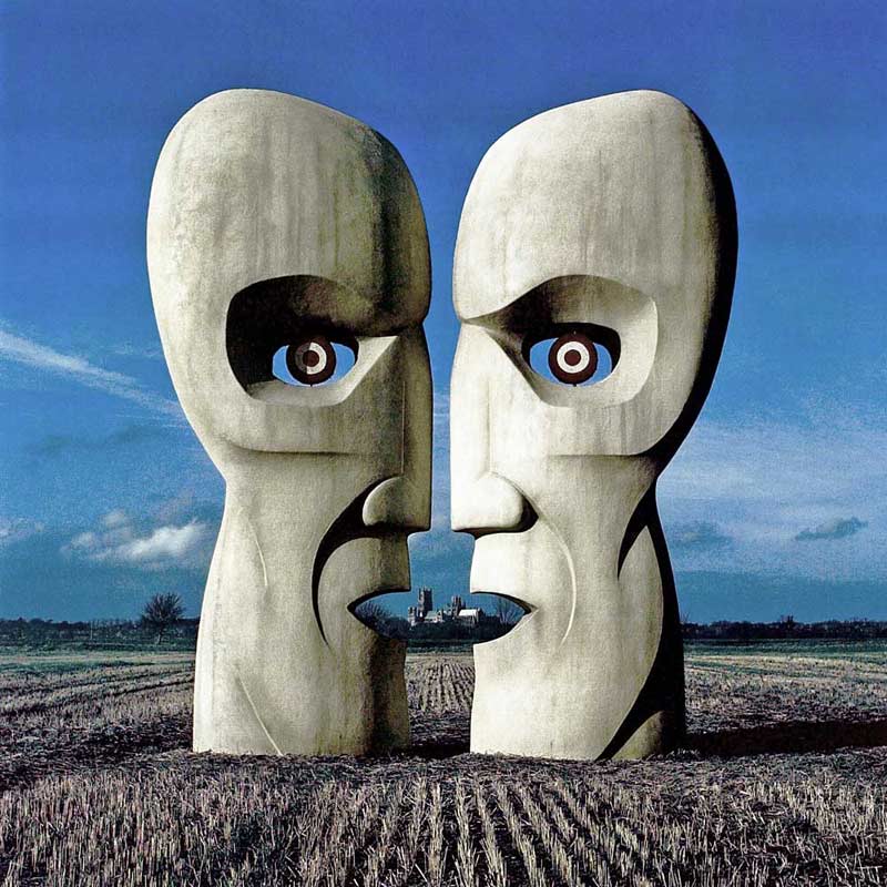 Pink Floyd, The Division Bell - Stone Heads Cassette Cover, 1994