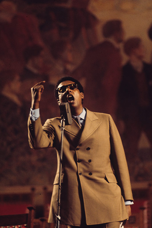 Stokely Carmichael Speaking at Civil Rights Rally, City College of NY, 1968