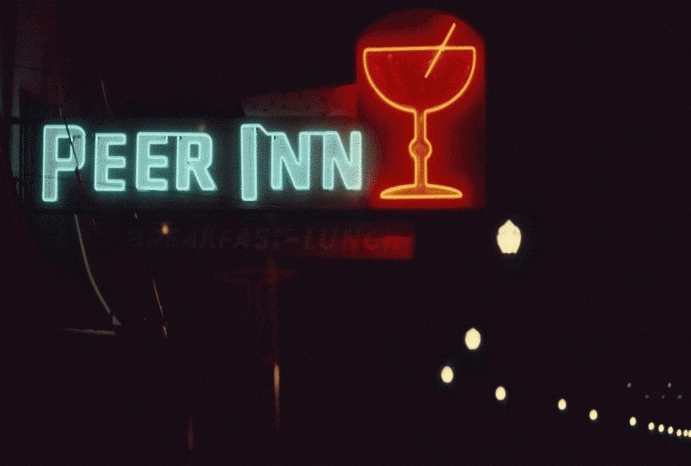 San Francisco Neon Series, Peer Inn Restaurant 1980