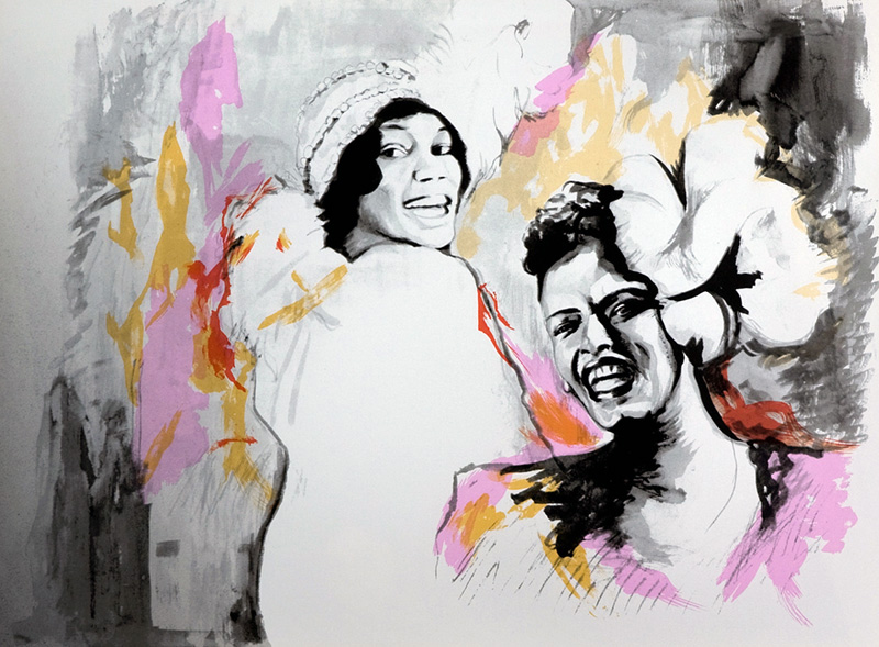 Billie Holiday & Bessie Smith, 1991