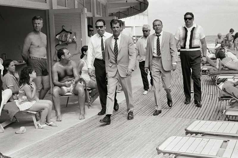 Frank Sinatra on the Boardwalk, Miami Beach 1968