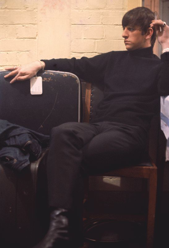 Ringo Starr Full Portrait with Cigarette, Backstage at the Cavern, Liverpool, 1963
