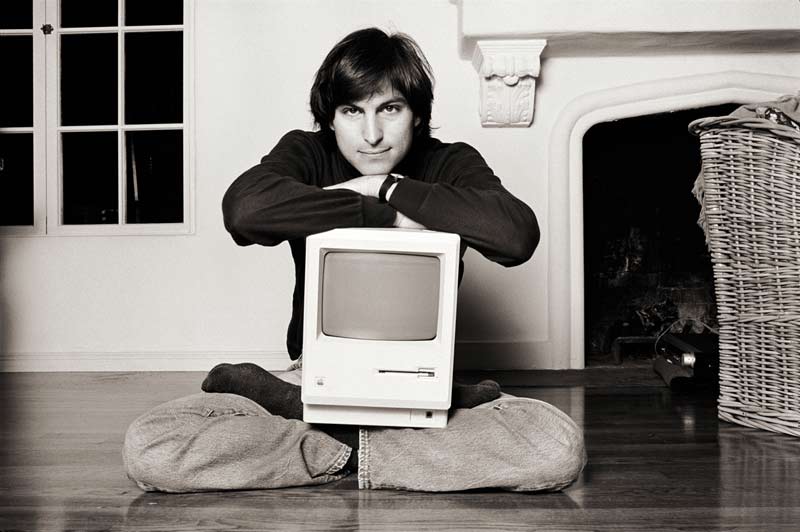 Steve Jobs, Woodside 1984, “Mac on Lap Classic”