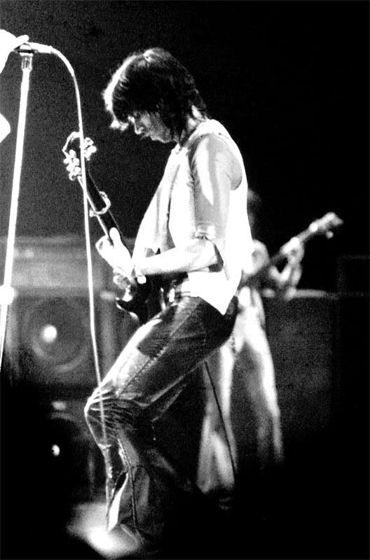Keith Richards Onstage at the Cow Palace, San Francisco 1975