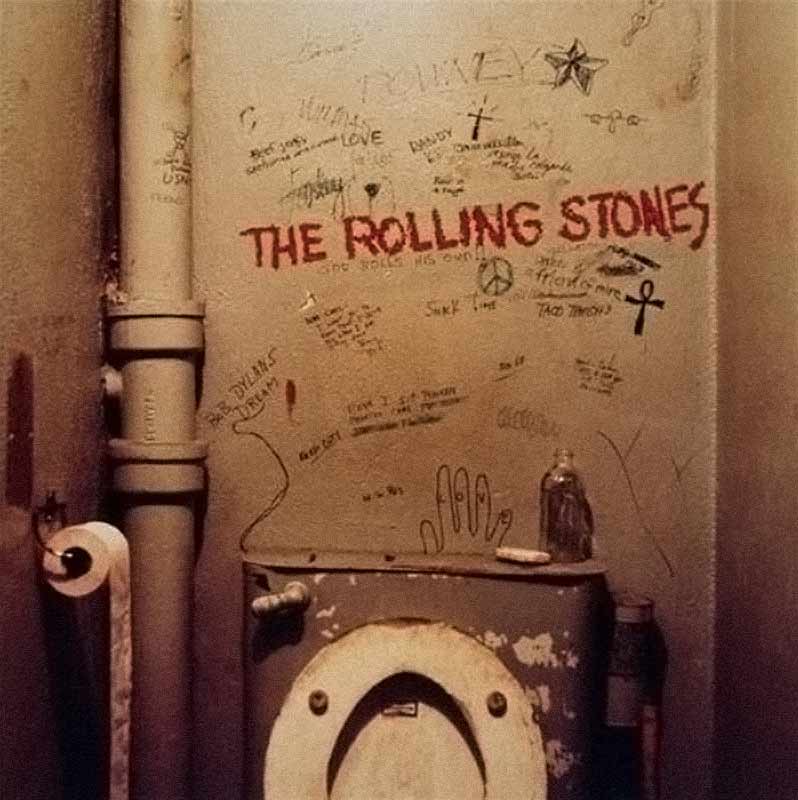 The Rolling Stones, Beggars Banquet Album Cover, 1968