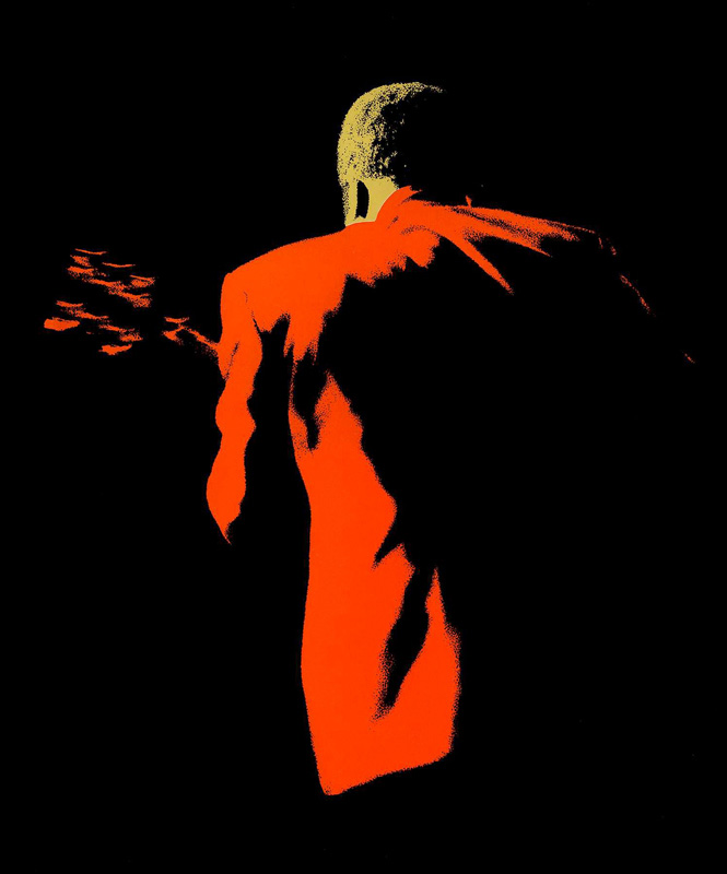 BB King Kodalith Performance - Orange Jacket Back, LA Forum, 1969