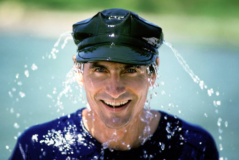 James Taylor, Water Hat, Marthas Vineyard, 1985