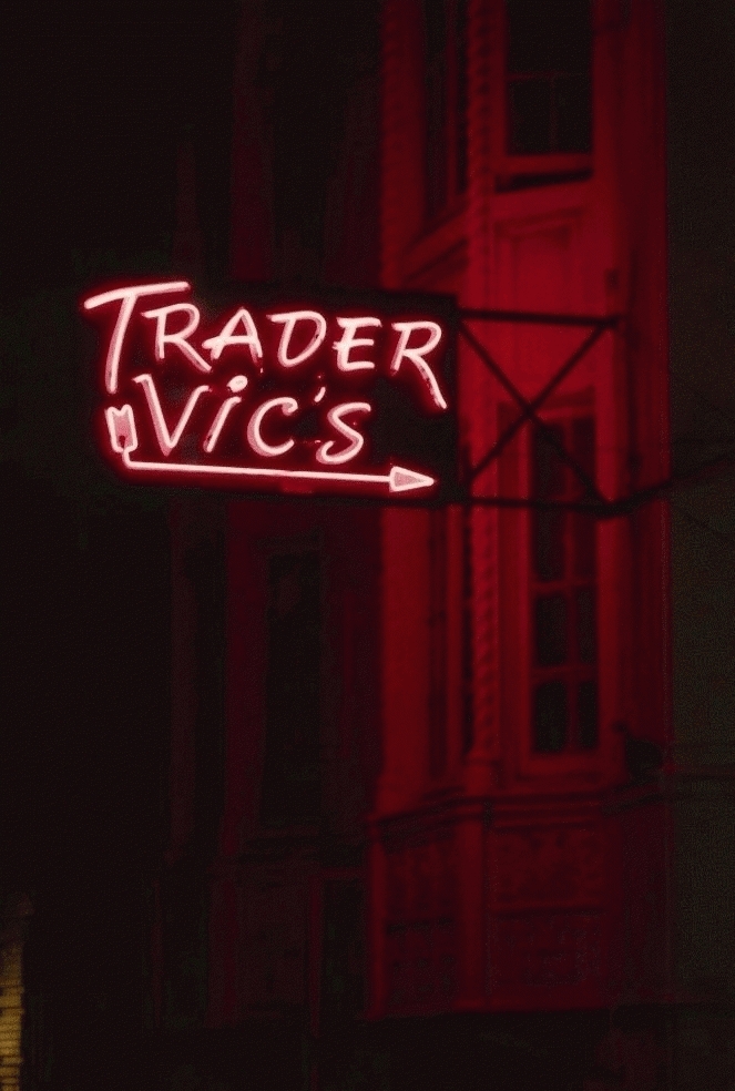 San Francisco Neon Series, Trader Vic's, 1980