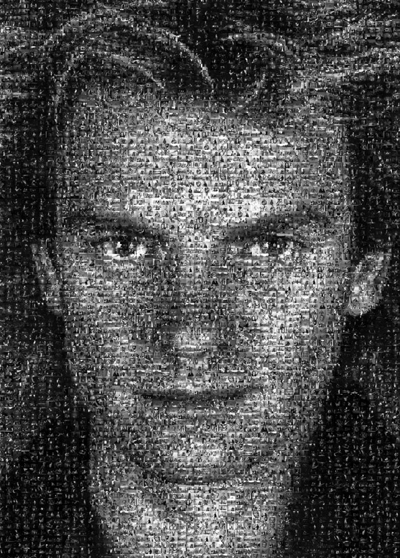 Sting Portrait, 1972-1984, Mosaic
