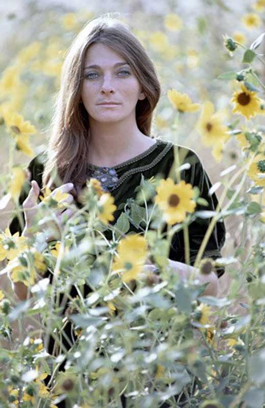 Judy Collins, Wildflowers Album Cover Outtake, Malibu, 1967 San