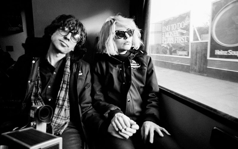 Debbie Harry and Chris Stein on a Train, 1978