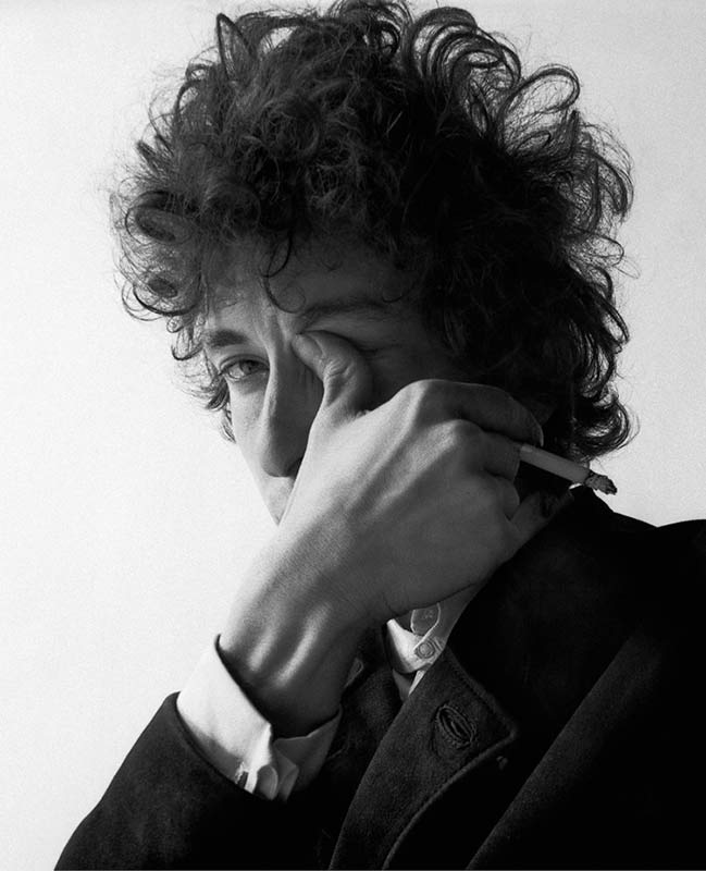 Bob Dylan Portrait, Thumb & Eye, NYC, 1965
