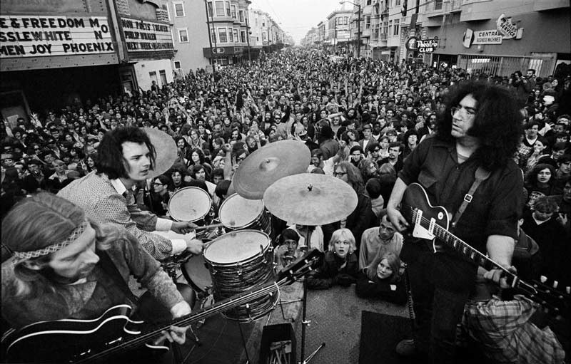 The Grateful Dead, Haight Street Fair, San Francisco, March 3, 1968