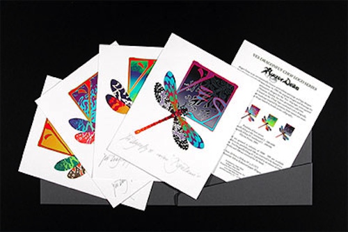 Yes Dragonfly Chop Logo Portfolio, 2001
