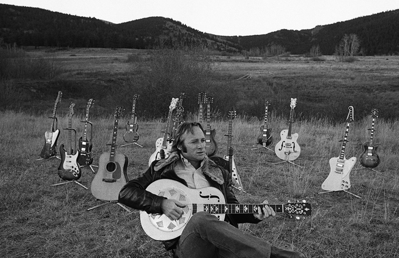Stephen Stills, Guitar Collection, Caribou Ranch, CO, 1975