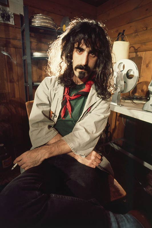 Frank Zappa Portrait at Home, Laurel Canyon, CA, 1972