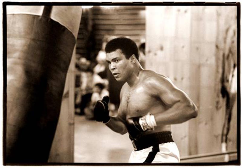 Muhammad Ali, Hitting The Heavy Bag, 1977