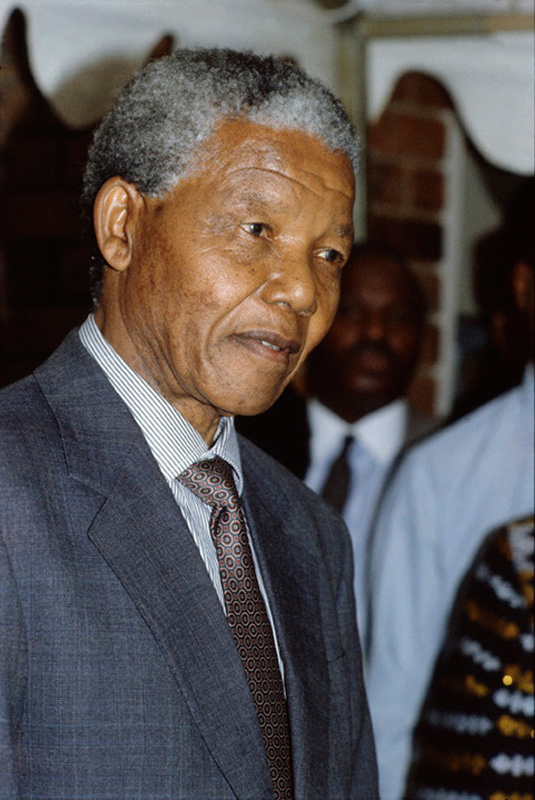 Nelson Mandela (II), Soweto, 1991