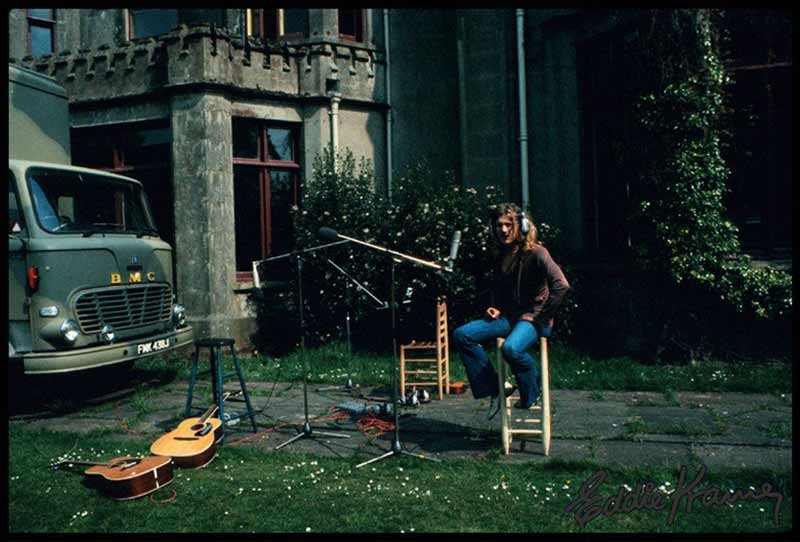 Robert Plant Recording, Saying "Nah, Leave It," Stargroves, 1972