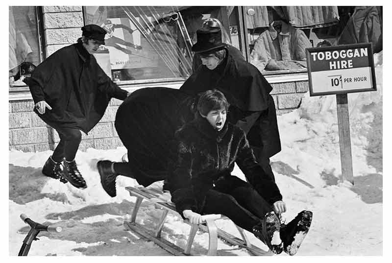 The Beatles Toboggan Hire, Austria, 1965 (Ref.#B45)