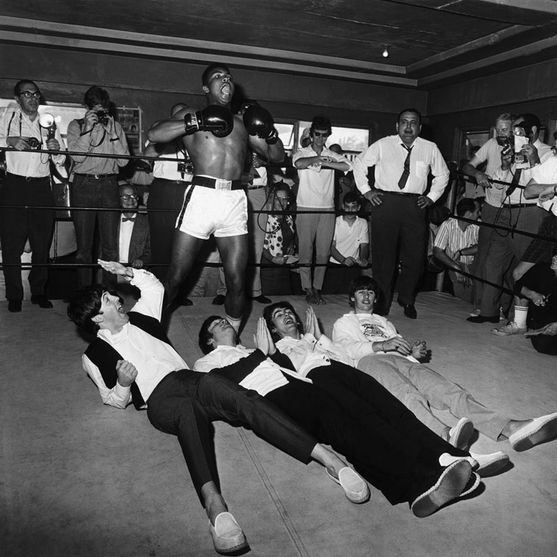 Ali and The Beatles II, 5th Street Gym, Miami, Fl, 1964