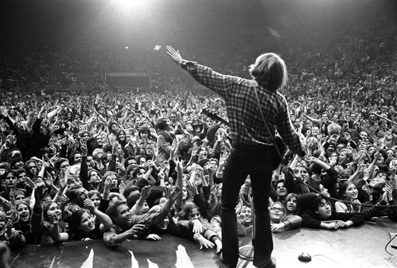 Creedence Clearwater Revival (John Fogerty), Oakland Coliseum, 1970