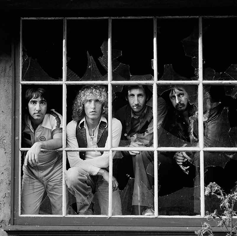 The Who Through a Window, Shepperton Studios, England, 1978