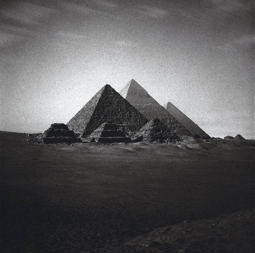 Pink Floyd, DSOM, Anniversary Pyramids (B & W), 1973