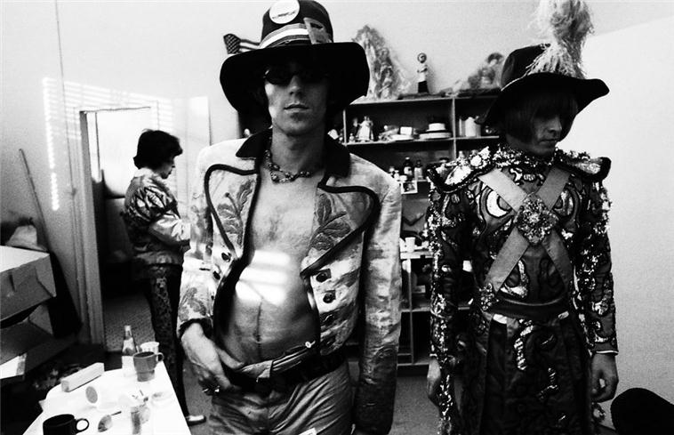 Keith Richards and Brian Jones, Backstage at SMR Photoshoot, New York City, 1967