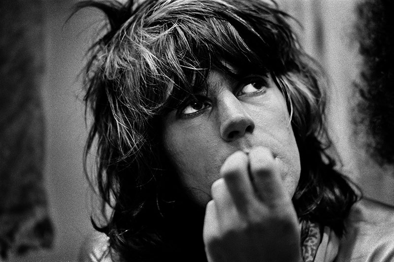 Keith Richards Backstage, 1972