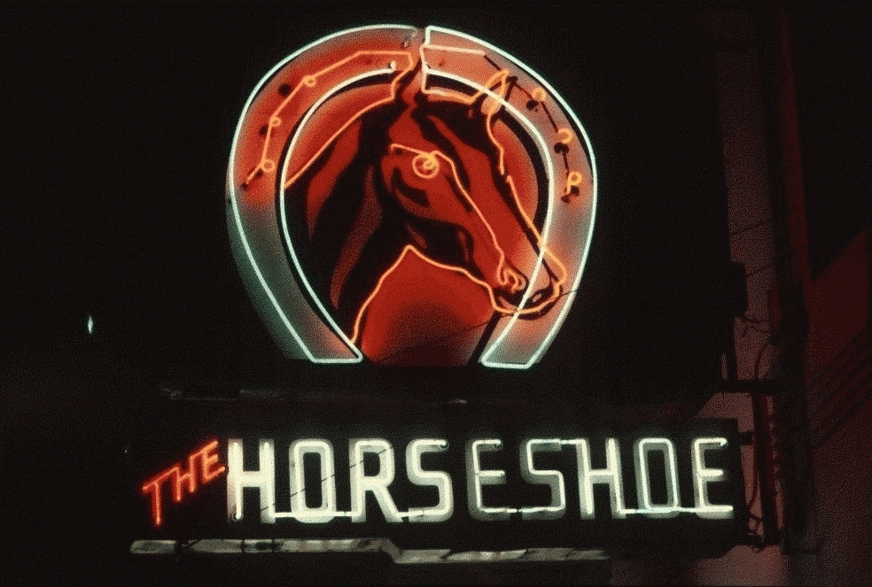 San Francisco Neon Series, The Horseshoe Tavern, 1980 San Francisco Art Exchange