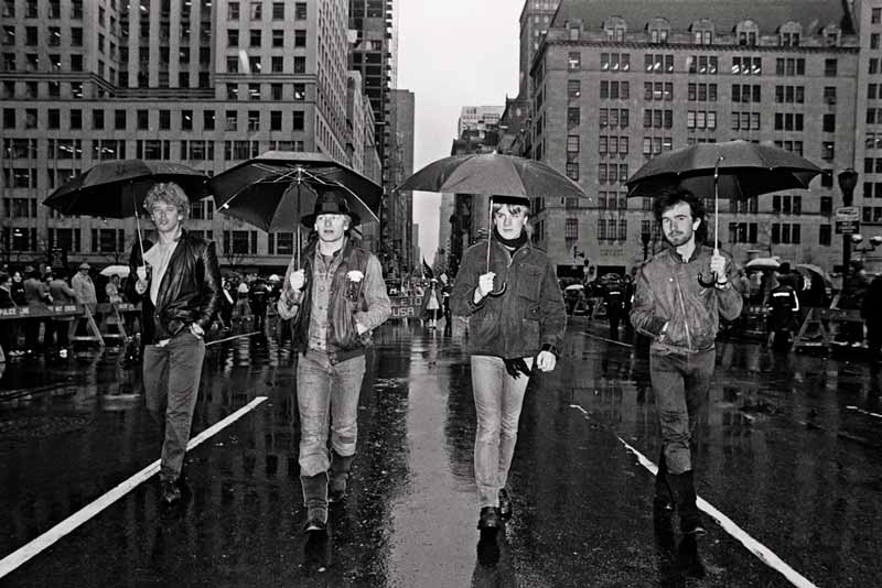U2, St. Patrick's Day Parade, NYC, 1982 (II)