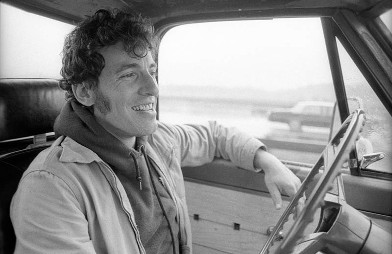 Bruce Springsteen Driving His Pickup, New Jersey, 1979