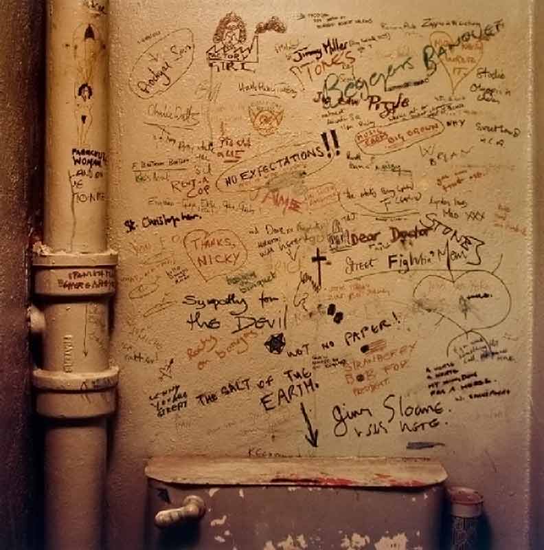 The Rolling Stones, Beggars Banquet Back Cover, 1968